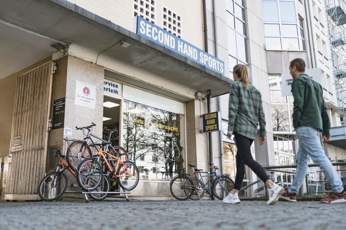   There are only a few shops specialising in used bikes, such as Second Hand Sports in Munich.