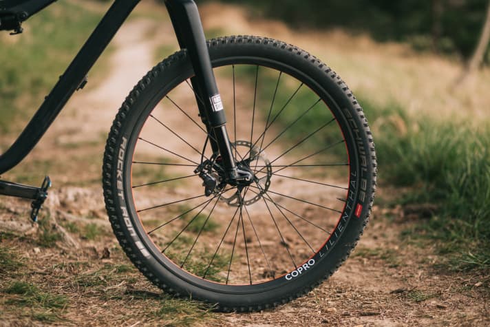   There are three versions of the Lilienthal. You can choose between All Mountain, XC and E-Bike.