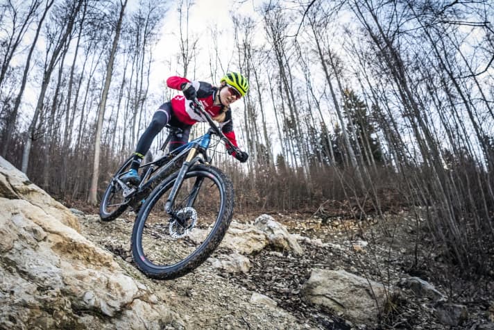   Racing genes: meagre suspension travel, meagre motor power, race geometry - which target group is Trek aiming at with the E-Caliber?