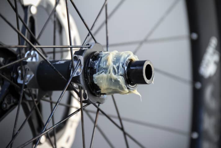 The Sram XD freewheel in particular should be generously greased.