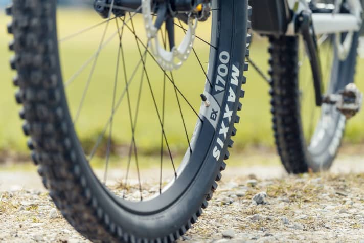 Felgen mit 30 Millimeter Innenbreite sind an modernen Mountainbikes (Trailbike bis Enduro) perfekt.