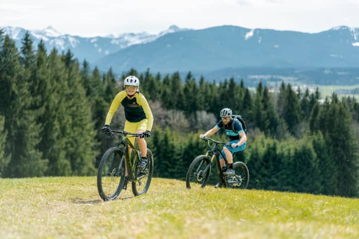 Bergauf ist man mit keinem anderen Mountainbike so leicht und effizient unterwegs wie mit Hardtails.