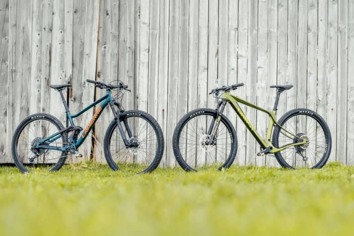 Many bikes from specialist brands can be bought both in shops and online. Internet prices are often cheaper, but the comprehensive range of services is only available in the bike shop.