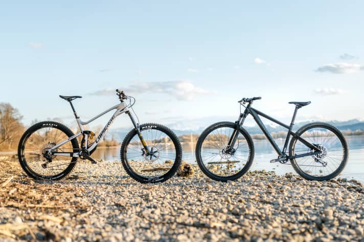 Hardtail or fully mountain bike? There is no better or worse.