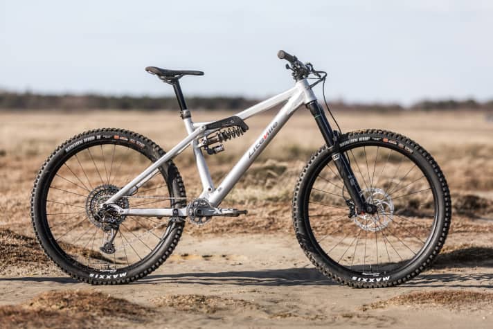   13.9 kg / 160/157 mm travel / 29 inch / 7200 Euro: Our test bike Liteville 301 MK 15.