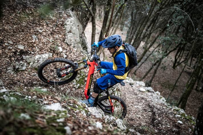   The TQ drive in the Haibike Flyon delivers 120 Newton metres of torque.