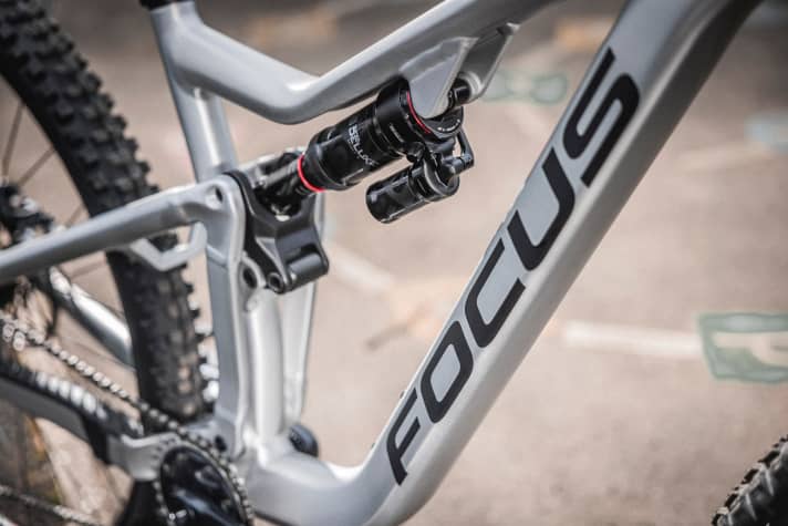   Durability before lightweight construction: The robust aluminium frame of the Jam weighs an impressive 3600 grams.