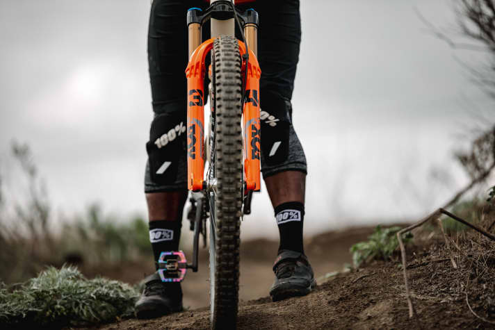   For years, the Fox 34 has been one of the best forks in the trail bike class with 130-140 millimetres of travel on the <a href="https://www.bike-magazin.de/komponenten/federgabeln_daempfer/test-2020-mtb-federgabeln" target="_blank" rel="noopener noreferrer nofollow">fork market</a>. This is unlikely to change in the coming year. 