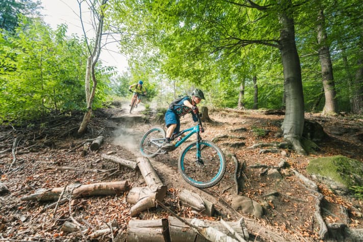   Between mines: St. Ingbert has one of the most trail-heavy bike tours in Germany - Tour 1