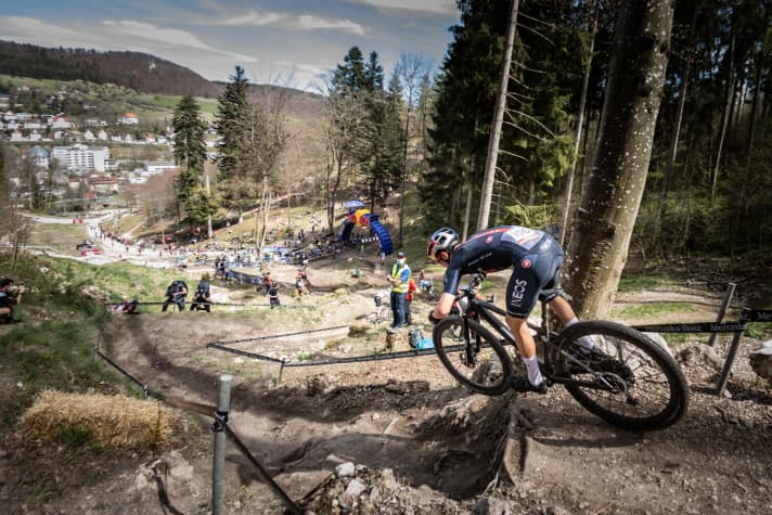   Bestätigte seine herausragende Form auch in Albstadt auf dem Mountainbike: Tom Pidcock (Ineos Grenadiers).