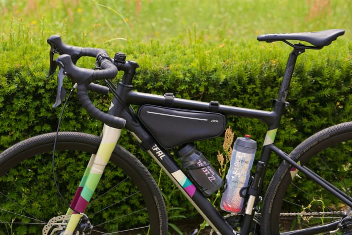   The frame bags in the Z Adventure range from Zéfal are available in three sizes.