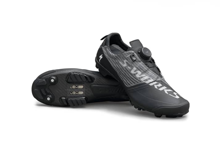   When the bike shoes cost more than the wife's high-heels: the 500 euro S-Works shoe makes it possible.