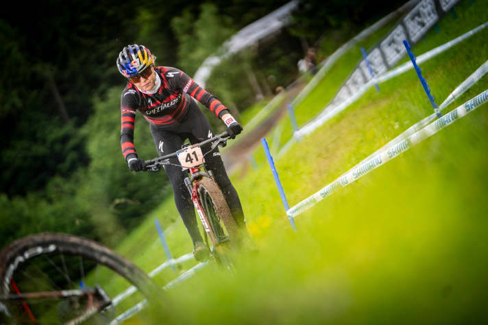   Austrian XC hopeful Laura Stigger is one of the contenders for the top places on the challenging course in Leogang.