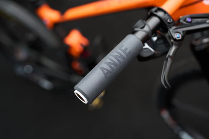   Even if the inlaid name lettering on the foam handles doesn't really speed things up, it is still a nice personalised detail.