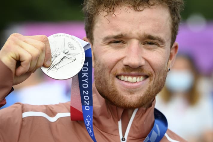   After sixth place in Rio, Mathias Flückiger returns home from Tokyo with silver.
