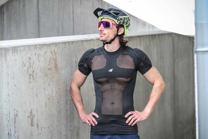 Protectors are designed to protect against health risks when biking. A flourishing market has developed around the need for safety in sport.