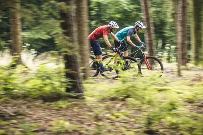 Carefree bike, lightweight rocket or trail speedster: Our comparison of six individual concepts shows just how versatile hardtails can be. Page 42