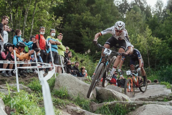   At one point, Brandl was even in fourth place. A little later, however, the man from Freiburg had to let Vlad Dascalu go.