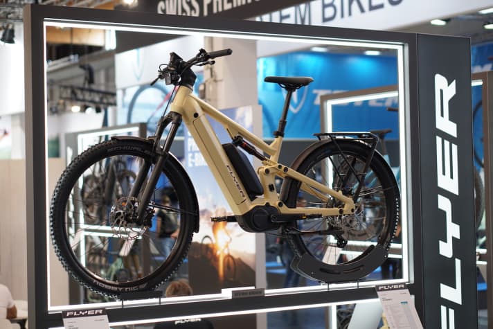   Das Goroc X ist die SUV-Variante des Uproc. Für ein E-Bike dieser Klasse wirkt das Rad sehr geländegängig.