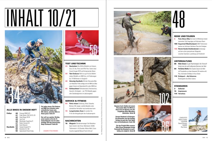 Contents: 10 bikes in the test, the big compatibility check for do-it-yourselfers and 32 pages IAA novelties special extra - now in BIKE 10/2021.
