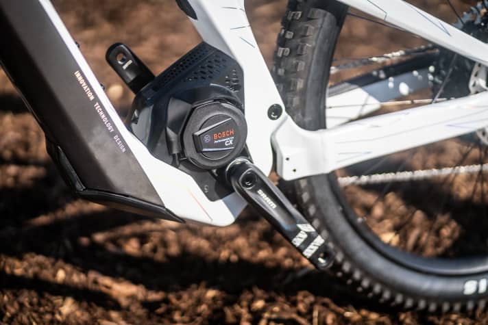   Drive assistance is the responsibility of the Bosch Performance CX.