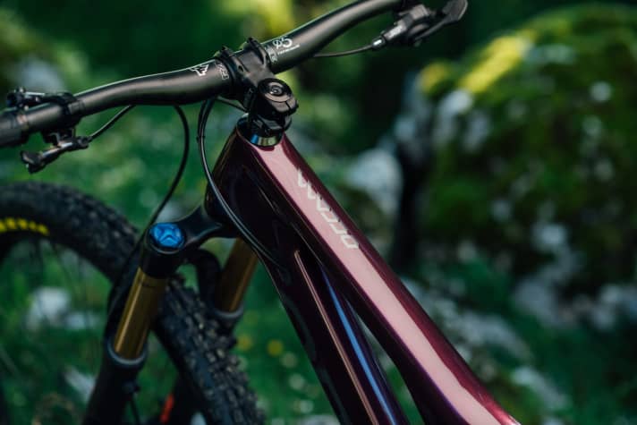   Orbea is expanding its Occam all-mountain platform with an LT version: the Occam for touring riders remains a 140 mm bike, while the LT closes the gap to enduro with 150 millimetres of travel.