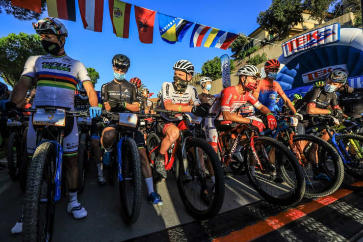   The last two editions of the Capoliveri Legend Marathon were won by Martin Stosek from the Czech Republic. However, the course was adapted and lengthened for the World Championships. 