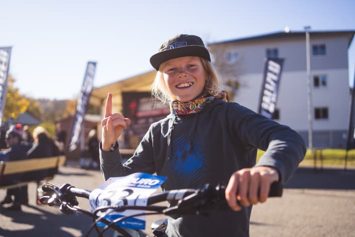   There was something for everyone: competitions were also held for the U13, U15, U17 and U19 junior categories. However, only the U19 male race was categorised as a German championship. Lois Eller (pictured) from Garmisch finished on the top step of the podium in the boys' U13 category.