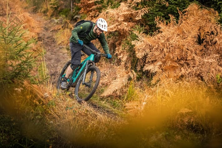   If the bends become flatter and tighter, the Focus demands active pressure on the front wheel or otherwise pushes slightly outwards.