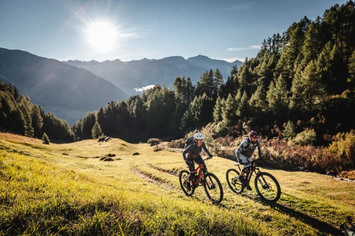   Mit verhältnismäßig großem 540-Wattstunden-Akku und starkem 65-Newtonmeter-Motor soll das iLynx Trail auch für waschechte E-Biker interessant sein.