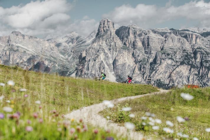   Panoramic dream The most beautiful tours in the Dolomites? Our area guide from Alta Badia presents three of them. Page 110