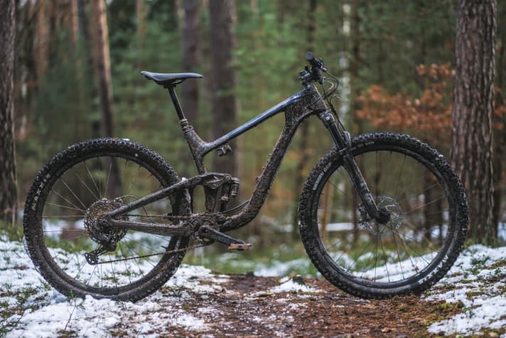 The Giant Trance Advanced Pro 1 with the latest Fox Live Valve Update 1.5