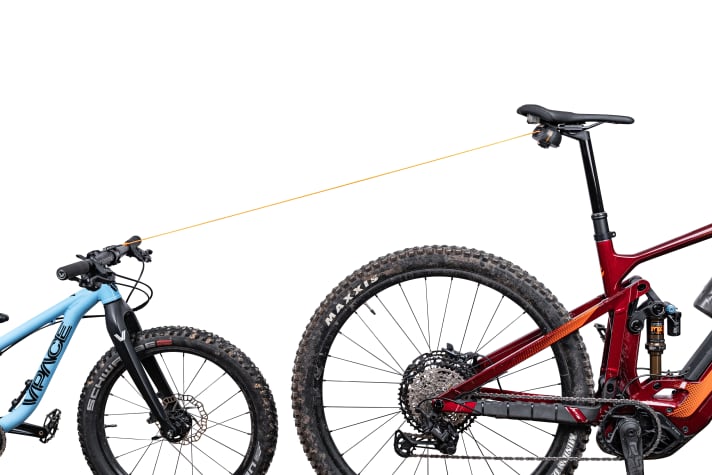 Biking together without complications - that's the promise of the Kommit system developed in Bavaria.