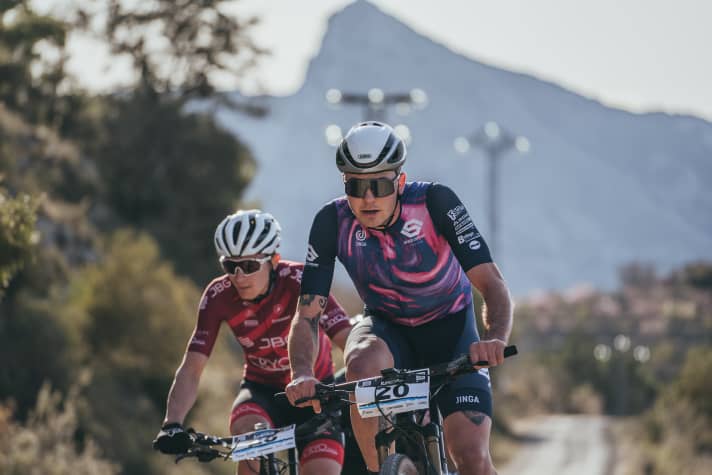   Georg Egger himself was surprised at how good his form was in the first race of the season.