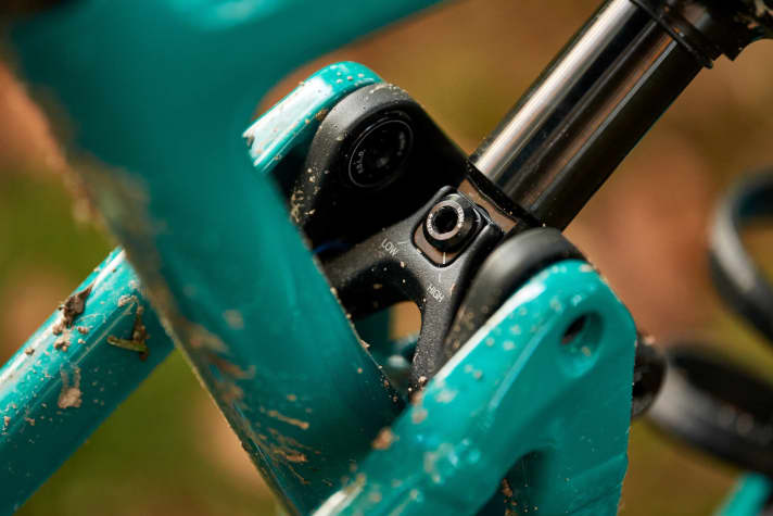   The geometry can be adjusted by half a degree using a flipchip.