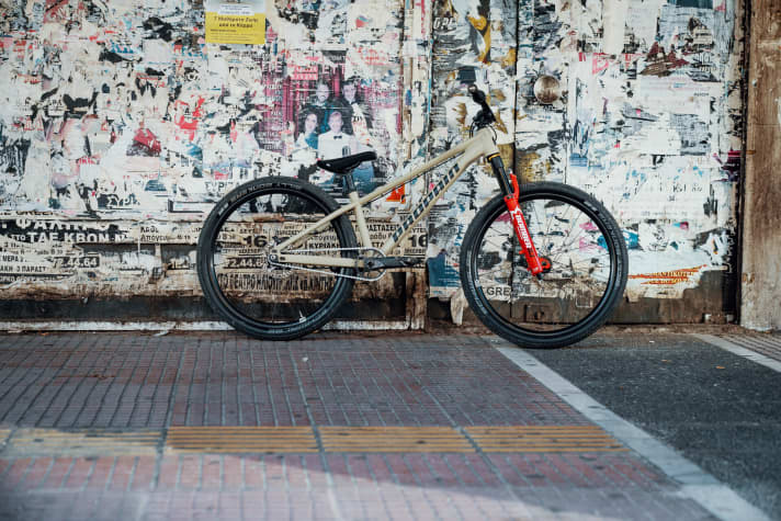   Fresh: Propain Trickshot is the name of the new dirt bike from the bike supplier from Lake Constance.