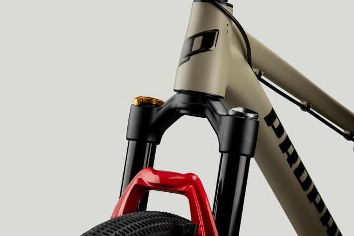   Clearly recognisable: the threads in the head tube for the gyro adapter.