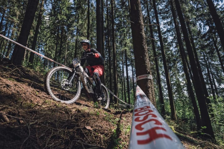   Under power: But the <a href="https://www.bike-magazin.de/mtb_news/events_rennen/bike-festival-willingen-2022-emtb-challenge" target="_blank" rel="noopener noreferrer">Bosch eMTB Challenge supported by Trek</a> is not just about the motor.