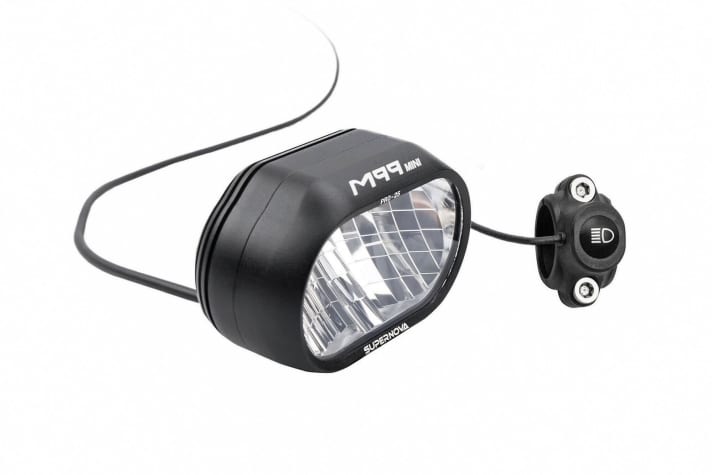 The Supernova M99 Mini ProB54 is the battery-powered version of the tried-and-tested M99 Mini Pro e-bike light.