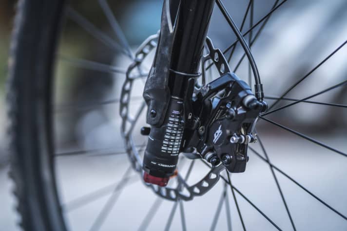   Cannondale Scalpel HT Carbon 2: The information on the air pressure table tends to be too low.