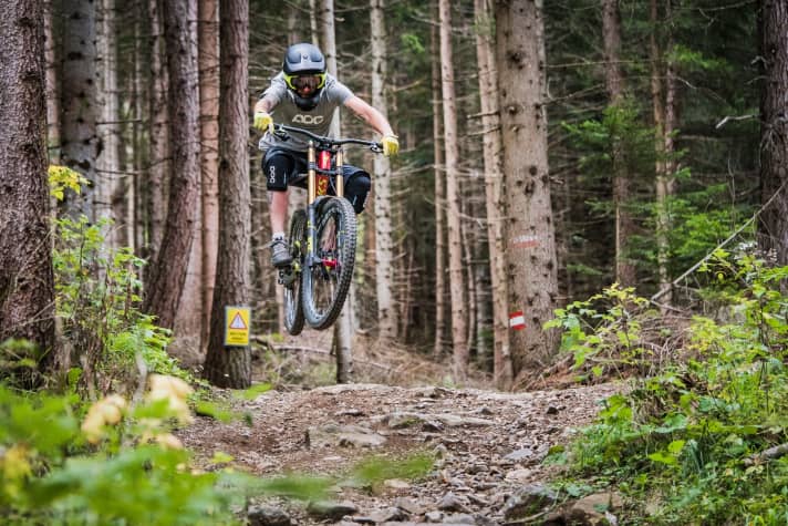 Lakata Trail in the Bikepark Lienz