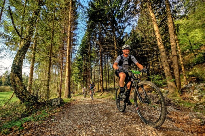   Dominik Scherer alias Hans Wurst auf der Ronda Extrema.