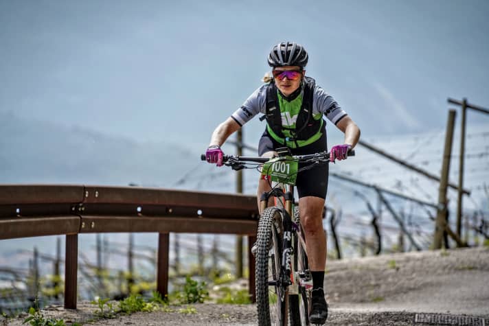   Sandra rode to 4th place in the hobby class on the Ronda Grande. 