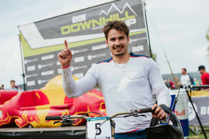   The winner of the day was the young Frenchman Cédric Taillefer.