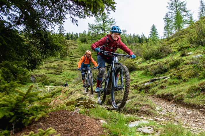   Auf der Cannondale Trailsafari servieren die Guides der Sportschule Krainer 1200 Höhenmeter und feine Trails vom Natur-Pfad bis zum endlosen Flow-Trail in Bad Kleinkirchheim.