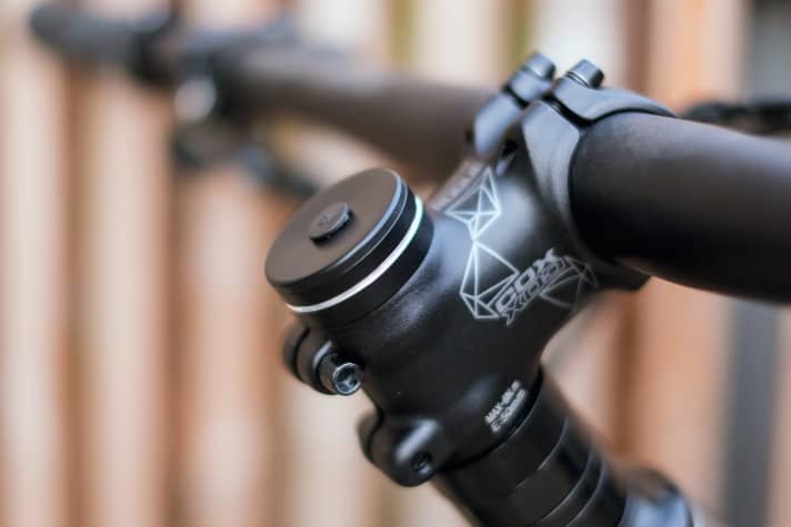 Tile tracker clearance for bike