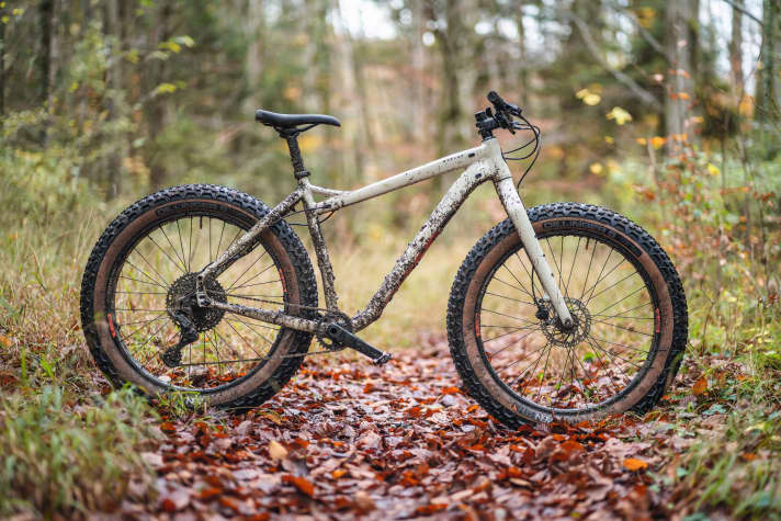 Carefree bike test: Salsa Mukluk Microshift Advent X | 15.4 kg / 26" / 1999 Euro 