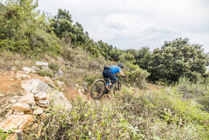 Perfect landing with both wheels at the same time.