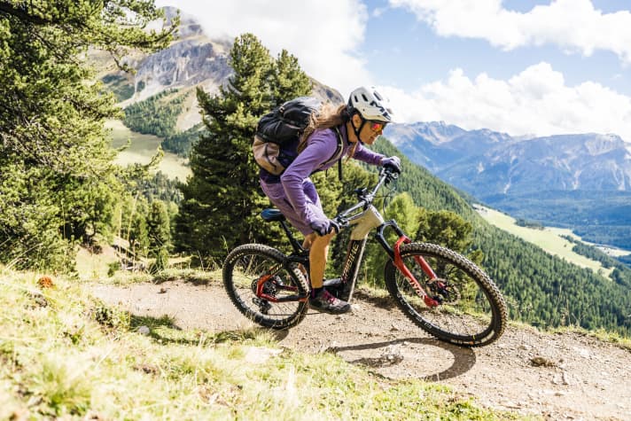 The Haibike achieves a successful compromise between good riding characteristics, decent range and high riding comfort. 