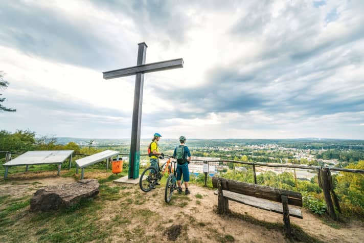Blick vom Kahlenberg nach Nordosten